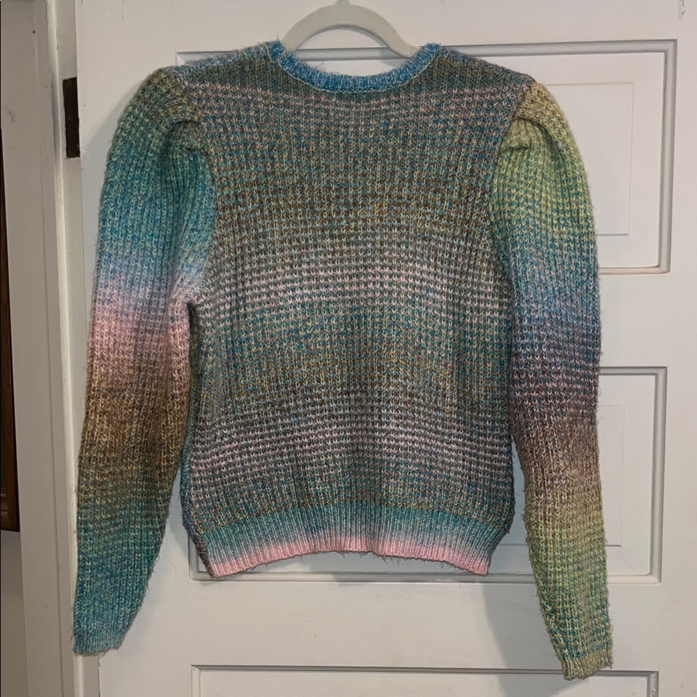 Colorful Gradient Sweater - Picture 2 of 3